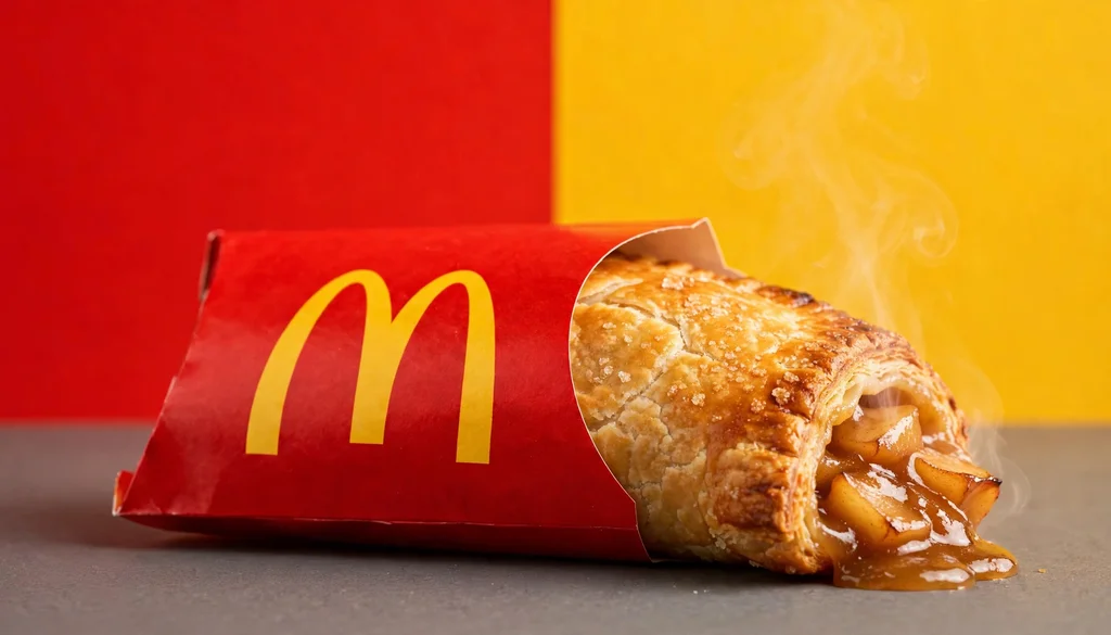 Apfeltasche, Symbolbild für die Apfeltasche bei McDonald's