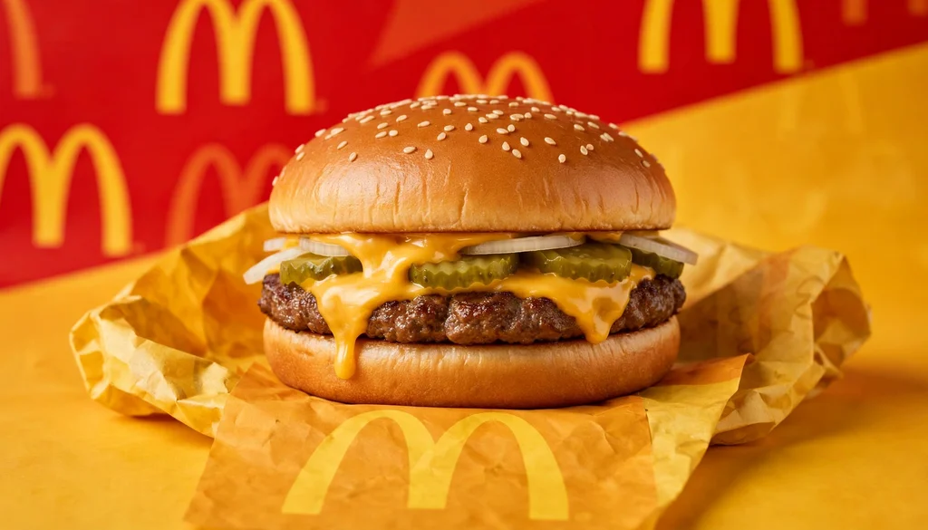 Cheeseburger, Symbolbild für den Cheeseburger Preis bei McDonald's