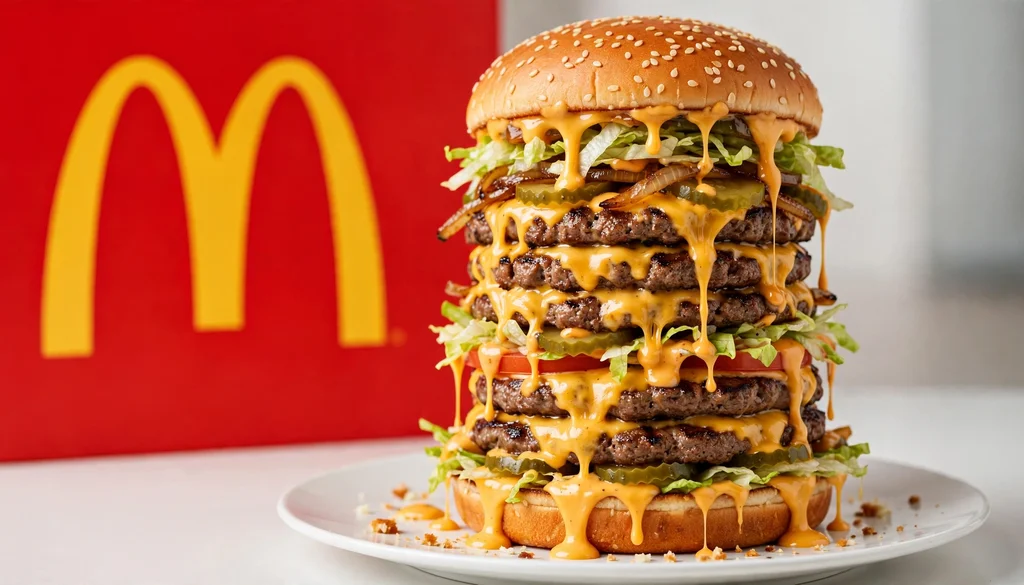 Geheimmenü Burger, Symbolbild für das McDonald's Geheimmenü