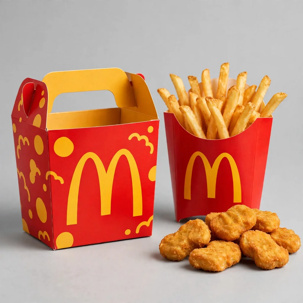 Kindermenü mit Pommes, Symbolbild für McDonald's Happy Meal Preise