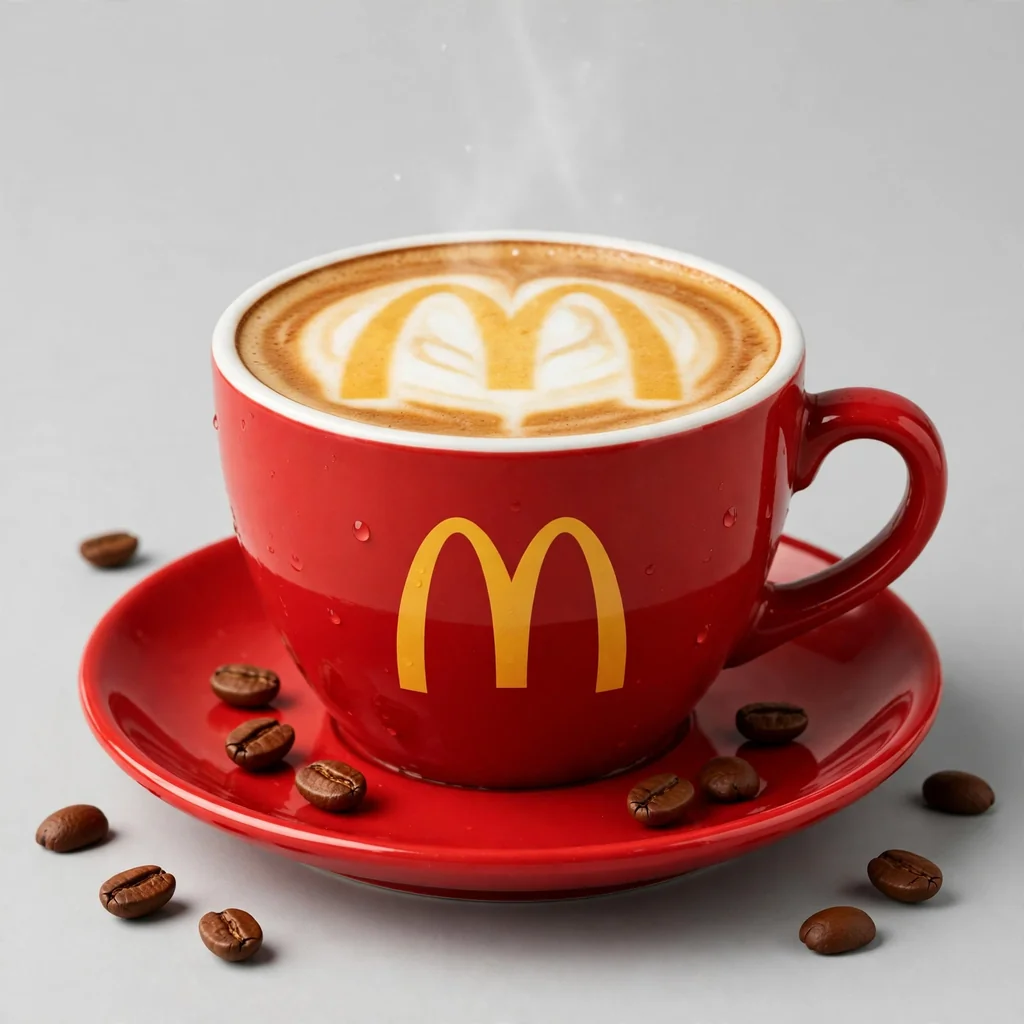Cappuccino in der Tasse, Symbolbild für McDonald's McCafé Preise