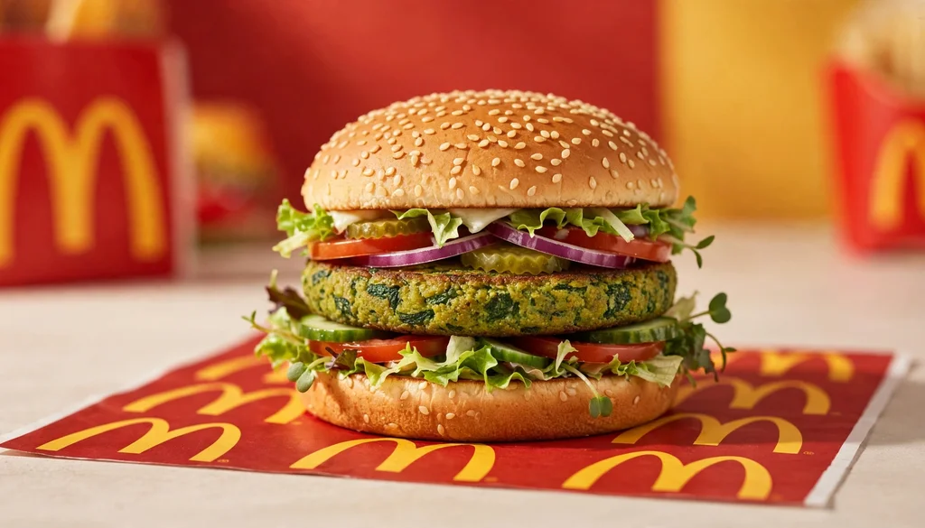 McPlant Burger, Symbolbild zum McPlant bei McDonald's