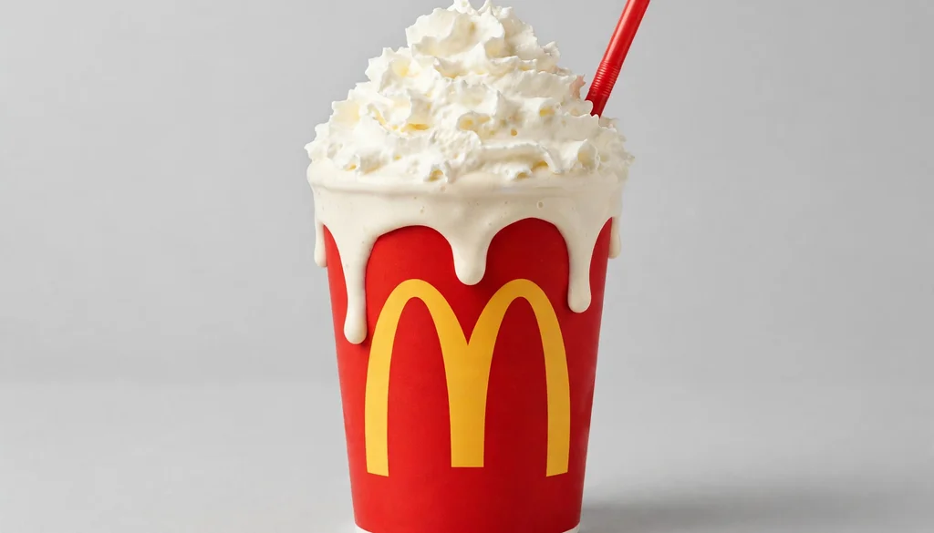 Milchshake, Symbolbild für den McDonald's Milchshake Preis